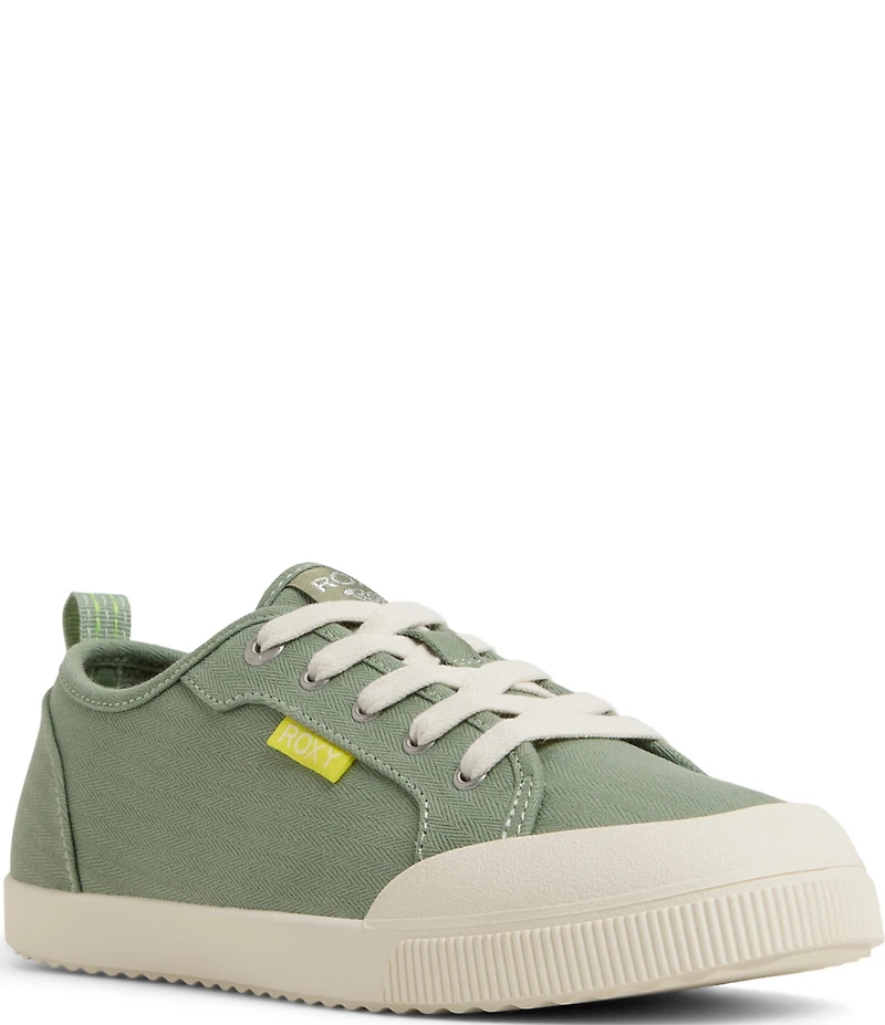 Roxy Shorebreak Fabric Lace Up Sneakers