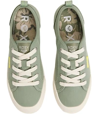 Roxy Shorebreak Fabric Lace Up Sneakers