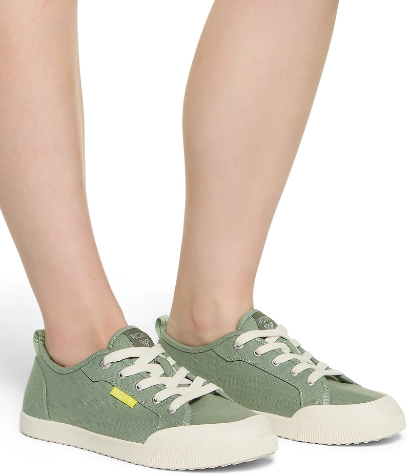 Roxy Shorebreak Fabric Lace Up Sneakers