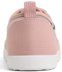 Roxy Shorebreak Rose Mesh Canvas Lace Up Sneakers