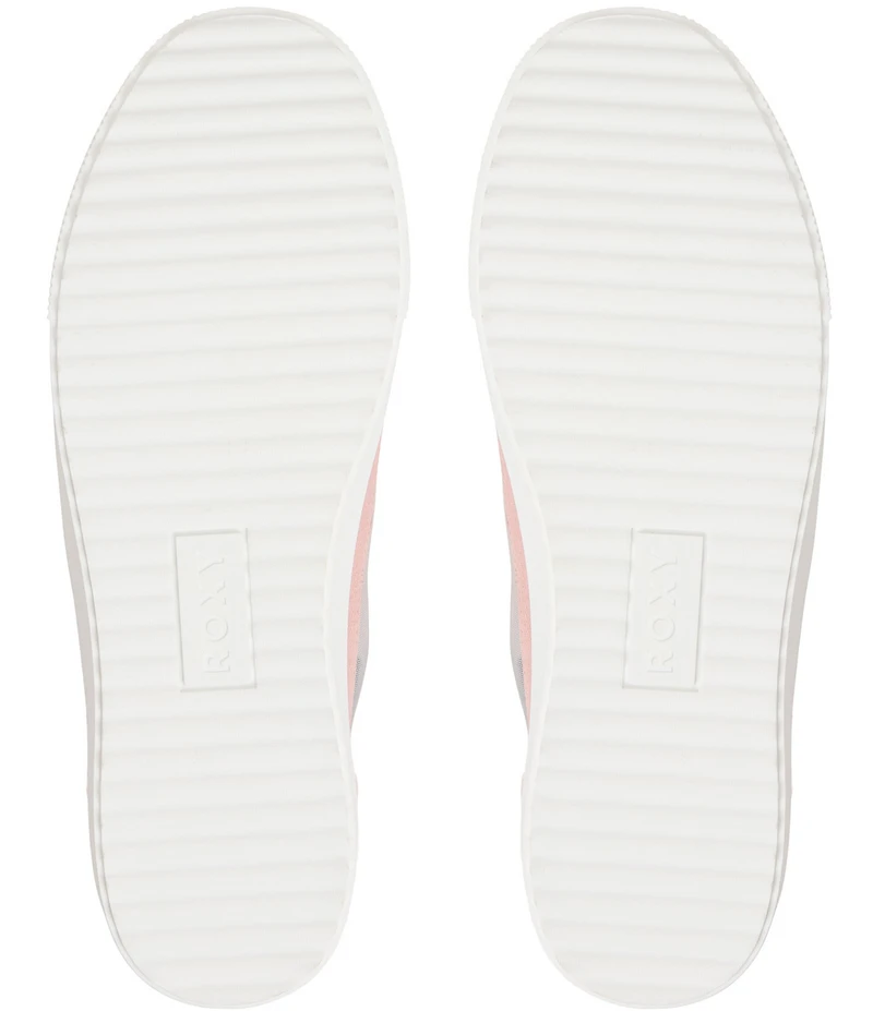 Roxy Shorebreak Rose Mesh Canvas Lace Up Sneakers