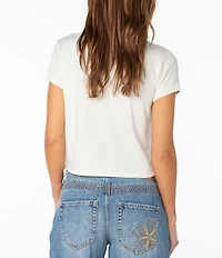 Roxy Short Sleeve Rose Heart T-Shirt
