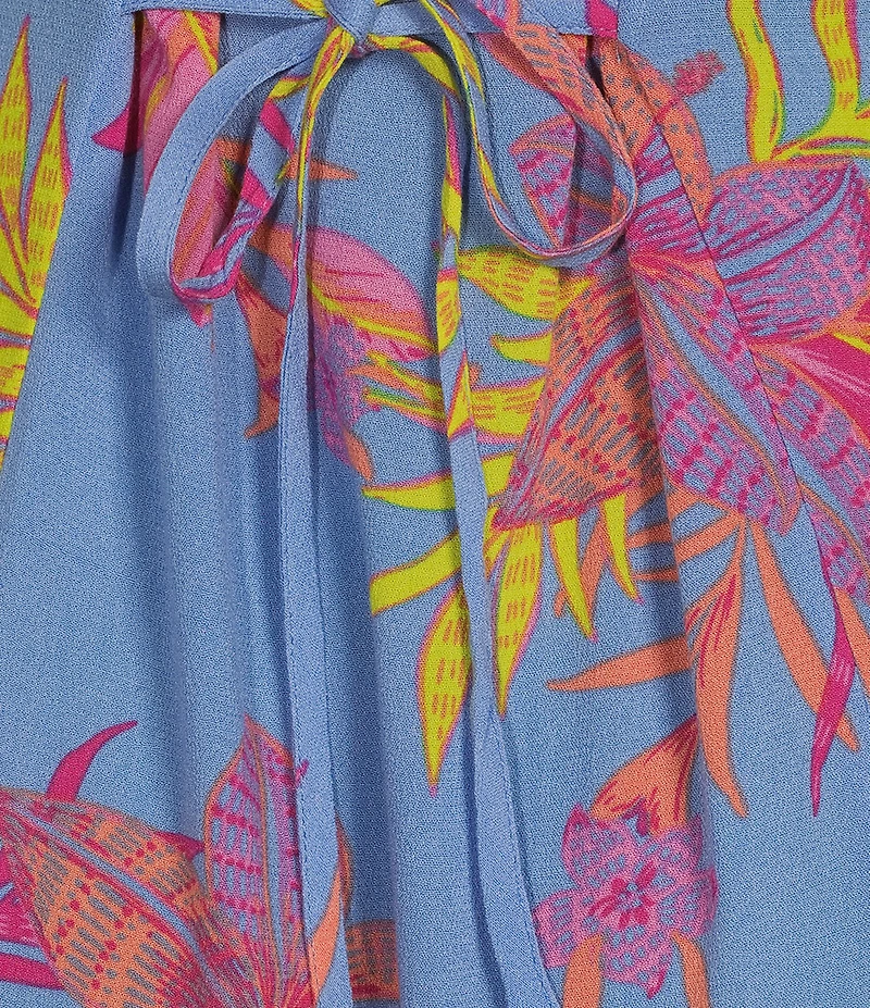 Roxy Skylar Floral Print Maxi Dress