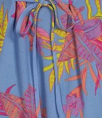 Roxy Skylar Floral Print Maxi Dress
