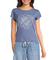 Roxy Stitched Bloom Short Sleeve T-Shirt