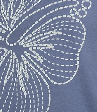 Roxy Stitched Bloom Short Sleeve T-Shirt