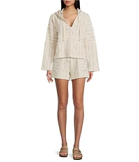 Roxy Sunny Coast Striped Shorts