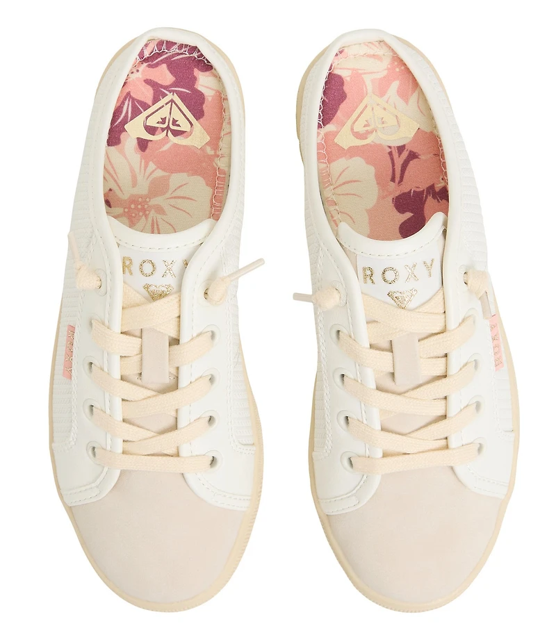 Roxy Sunny Stroll Embossed Sneaker Mules