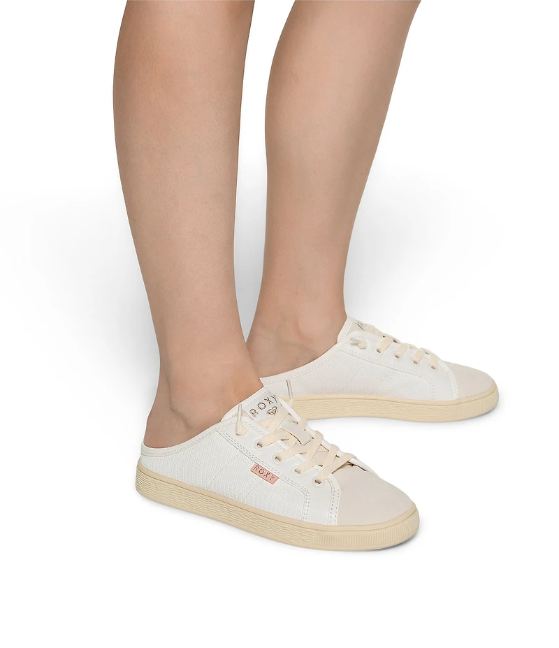 Roxy Sunny Stroll Embossed Sneaker Mules