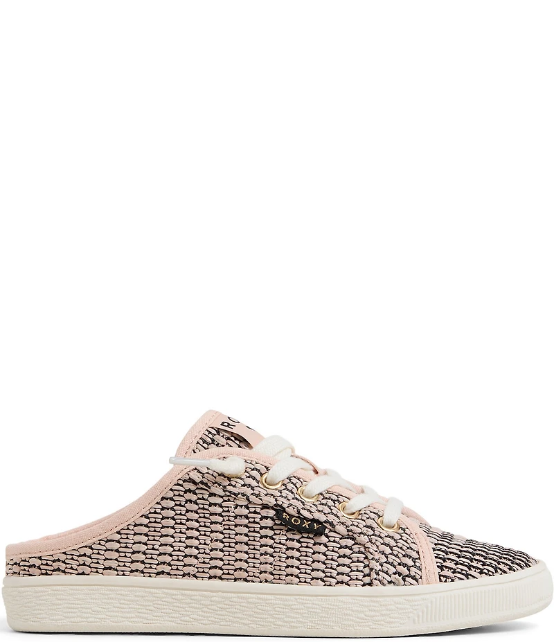 Roxy Sunny Stroll Woven Textile Sneaker Mules