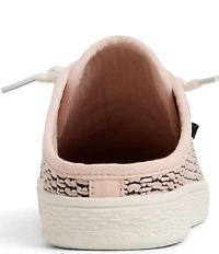 Roxy Sunny Stroll Woven Textile Sneaker Mules