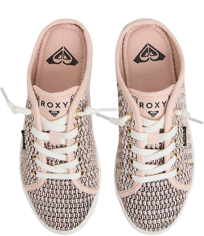 Roxy Sunny Stroll Woven Textile Sneaker Mules
