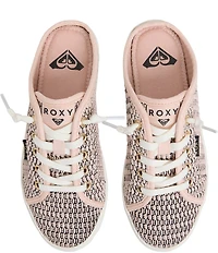 Roxy Sunny Stroll Woven Textile Sneaker Mules