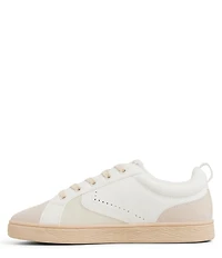 Roxy Sunrise Embossed Perforated Detail Lace Up Sneakers
