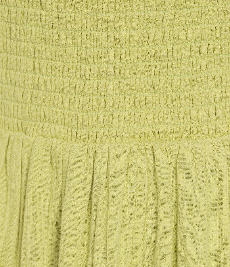 Roxy Sunrise Vibes Sleeveless Twisted-Bodice Cutout-Detail Dress