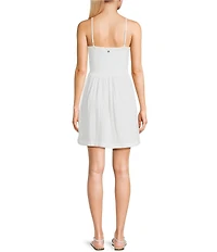 Roxy Sunrise Vibes Sleeveless Twisted-Bodice Cutout-Detail Dress