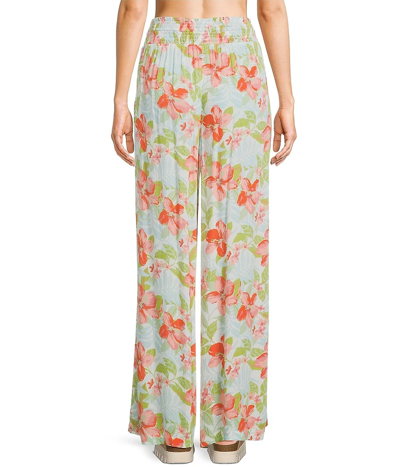 Roxy Sunset Daze Floral Printed Pull On Pants