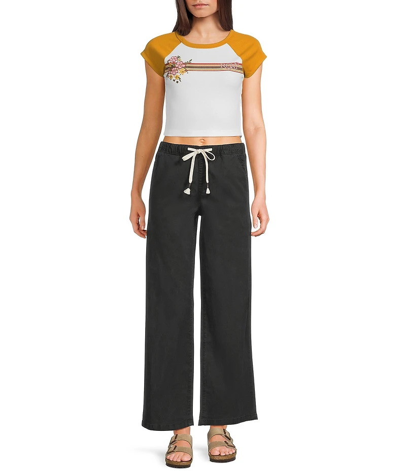 Roxy Sunset Dream Pull-On Linen Blend Pants