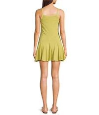 Roxy Take You Sleeveless Mini Dress