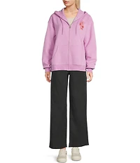 Roxy Tidal Front Long Sleeve Zip-Up Hoodie