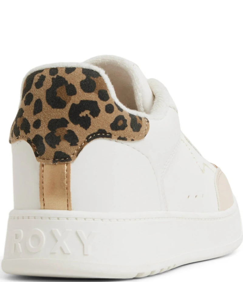 Roxy Vivianne Multi Perforated Detail Lace Up Sneakers