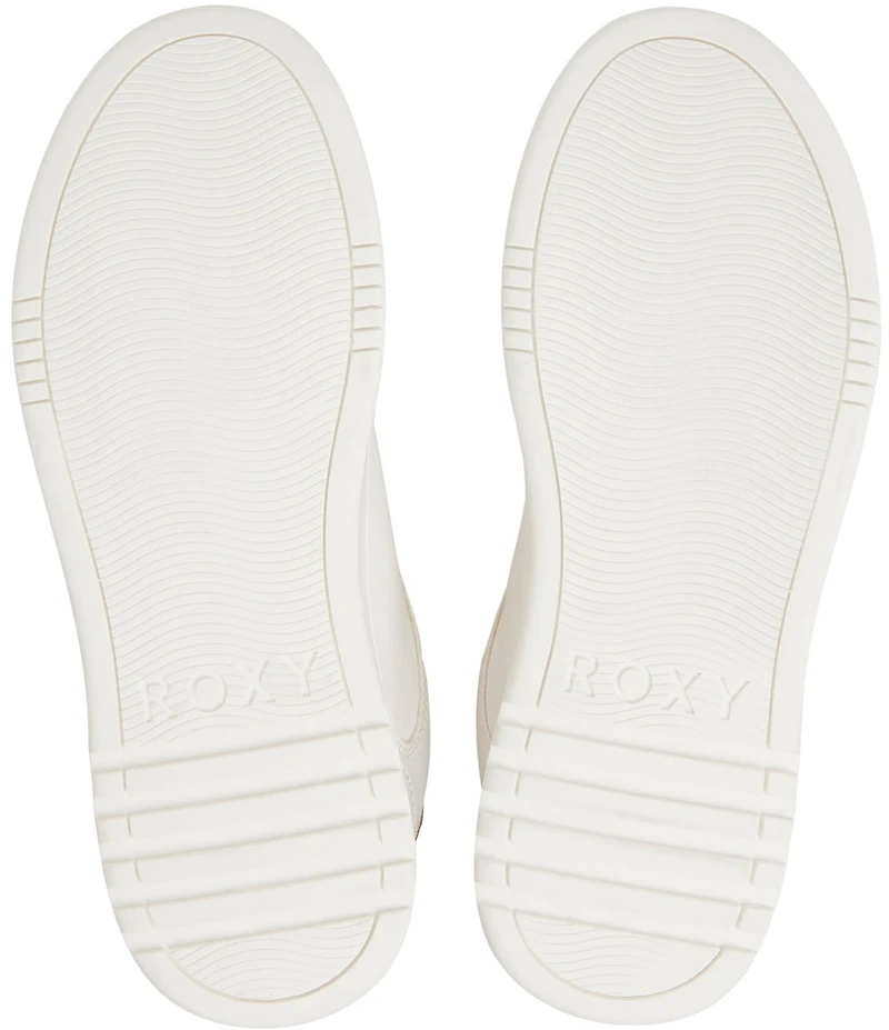 Roxy Vivianne Multi Perforated Detail Lace Up Sneakers