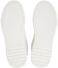 Roxy Vivianne Multi Perforated Detail Lace Up Sneakers