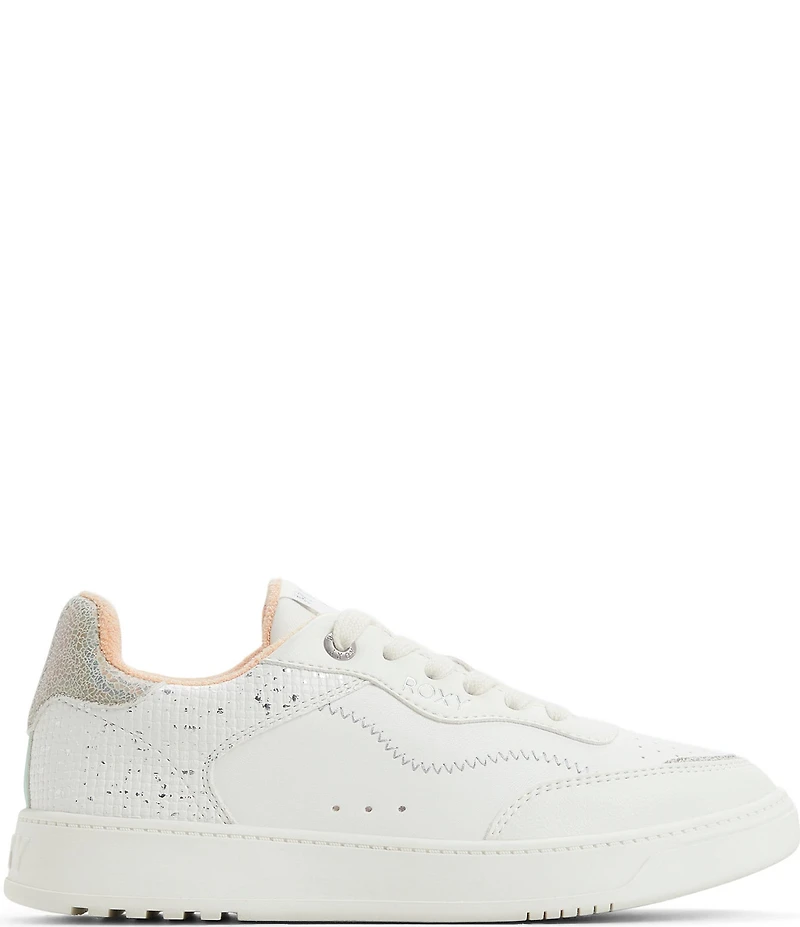 Roxy Vivianne Perforated Detail Lace-Up Sneakers