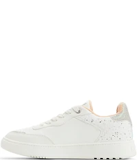 Roxy Vivianne Perforated Detail Lace-Up Sneakers