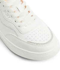 Roxy Vivianne Perforated Detail Lace-Up Sneakers