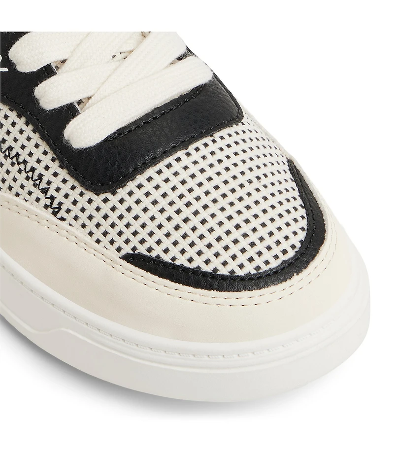 Roxy Vivianne Woven Textile Lace Up Sneakers