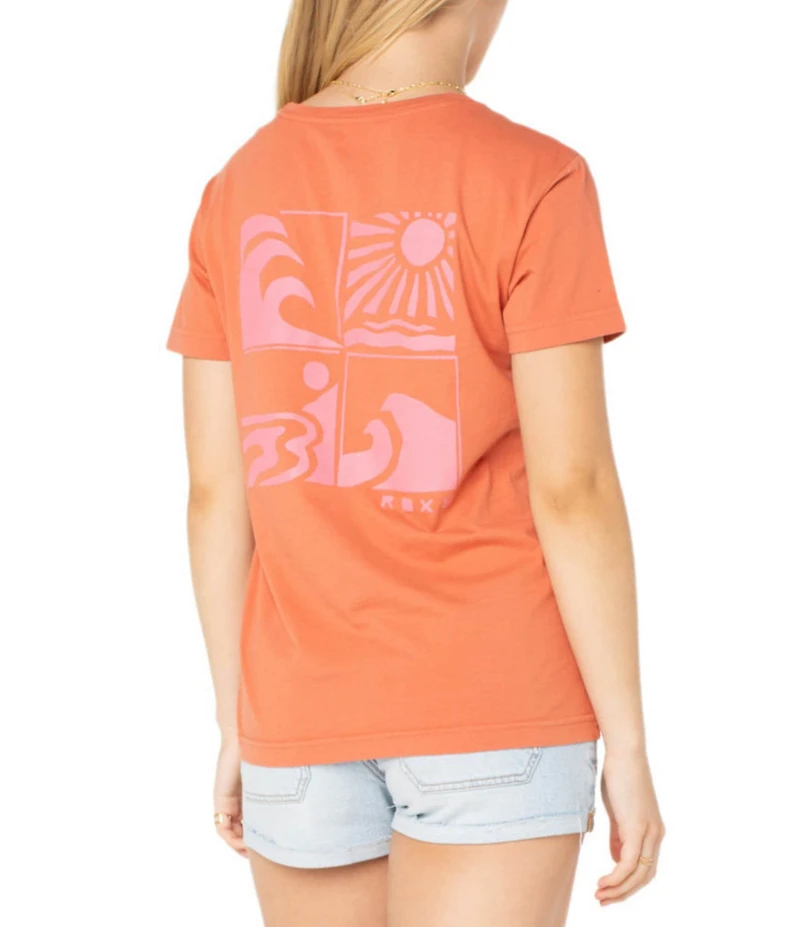 Roxy Wave Cuts Short Sleeve Jersey T-Shirt