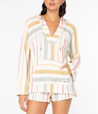 Roxy Wild And Free Long Sleeve Pullover Poncho
