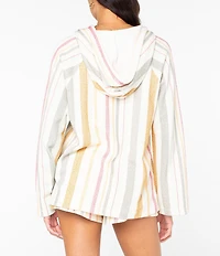 Roxy Wild And Free Long Sleeve Pullover Poncho