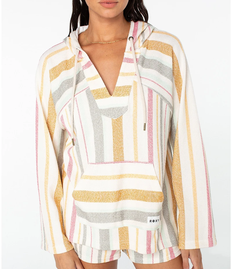 Roxy Wild And Free Long Sleeve Pullover Poncho