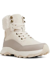 Roxy Women's Aspen Faux Shearling Collar Winter Booties