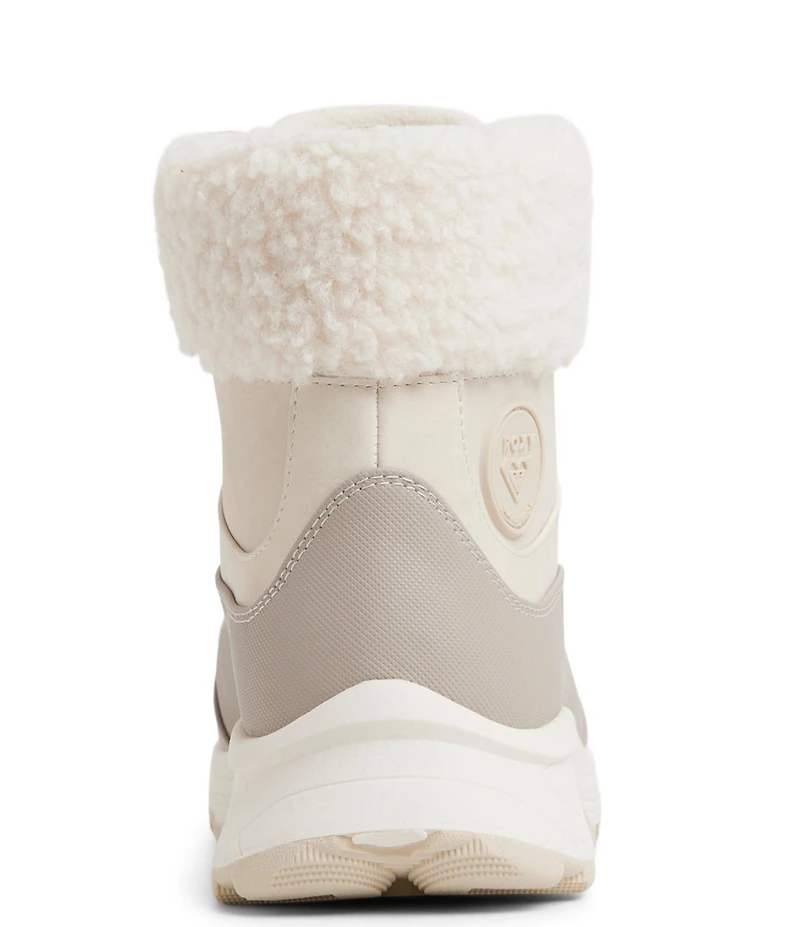 Roxy Women's Aspen Faux Shearling Collar Winter Booties