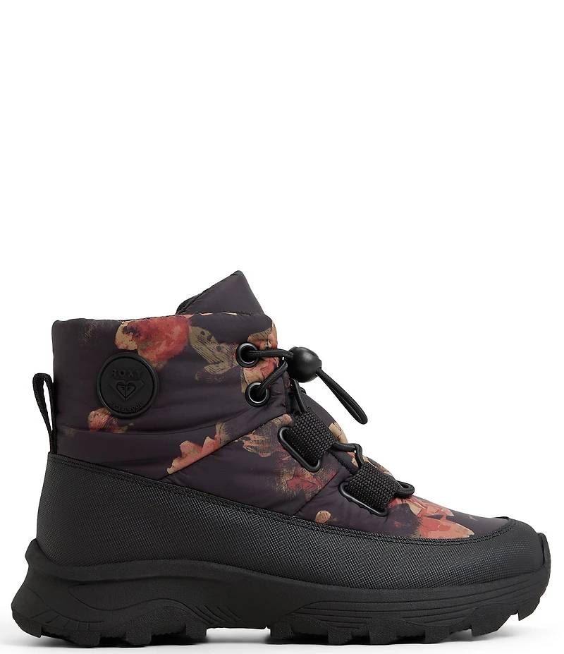 Roxy Women's Everest Floral Print Snow Booties