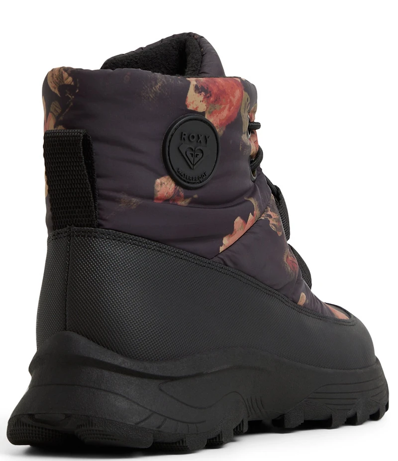 Roxy Women's Everest Floral Print Snow Booties