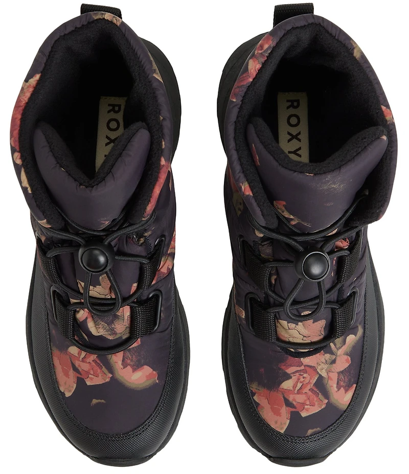 Roxy Women's Everest Floral Print Snow Booties