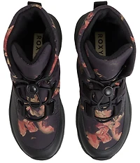 Roxy Women's Everest Floral Print Snow Booties