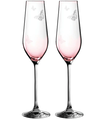 Royal Albert Miranda Kerr Pink Flute - Set of 2