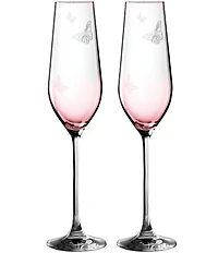 Royal Albert Miranda Kerr Pink Flute - Set of 2