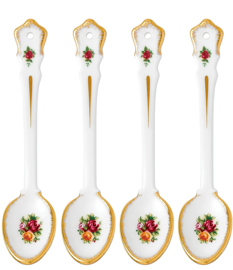 Royal Albert Old Country Roses Spoon, Set of 4