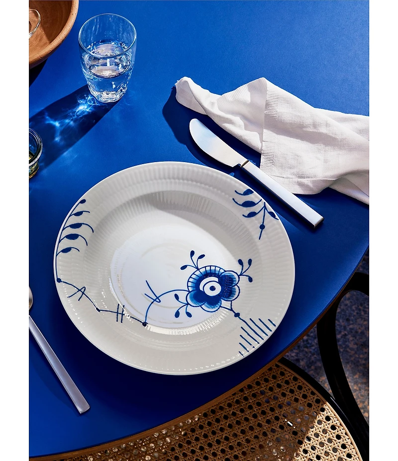 Royal Copenhagen Blue Fluted Mega Collection Deep Plate