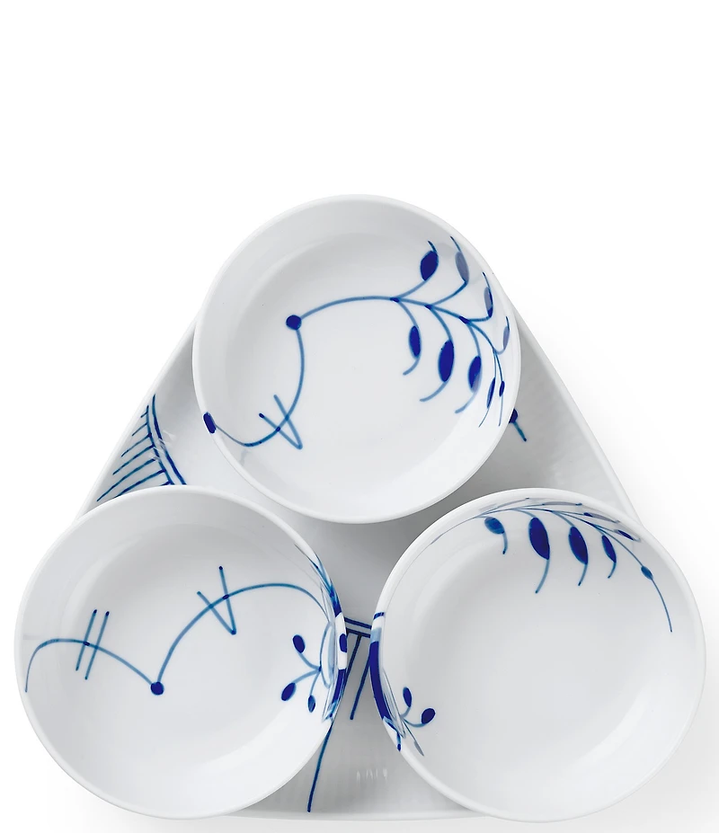 Royal Copenhagen Blue Fluted Mega Collection Serving Set