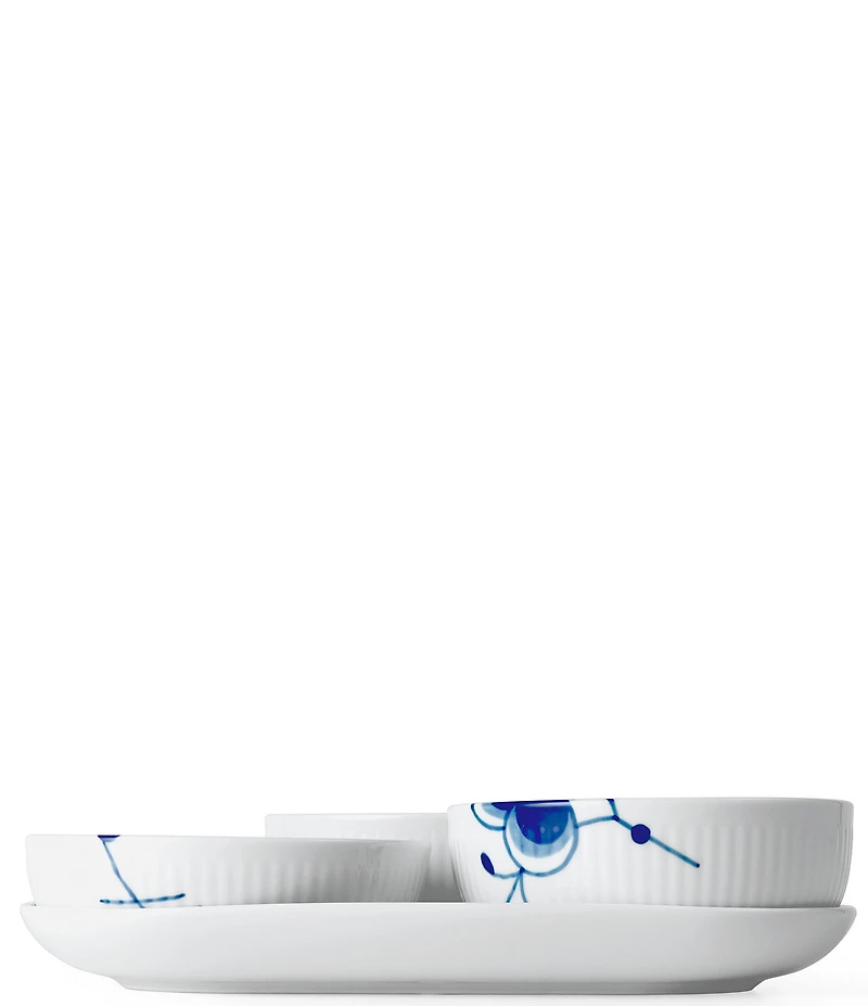 Royal Copenhagen Blue Fluted Mega Collection Serving Set