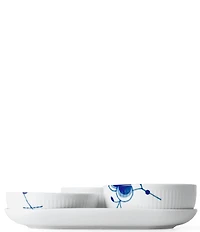 Royal Copenhagen Blue Fluted Mega Collection Serving Set