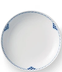 Royal Copenhagen Princess Delicate Blue Lace Border Pattern Shallow Bowl