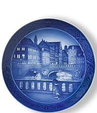 Royal Copenhagen The Marble Bridge 2026 Christmas Plate